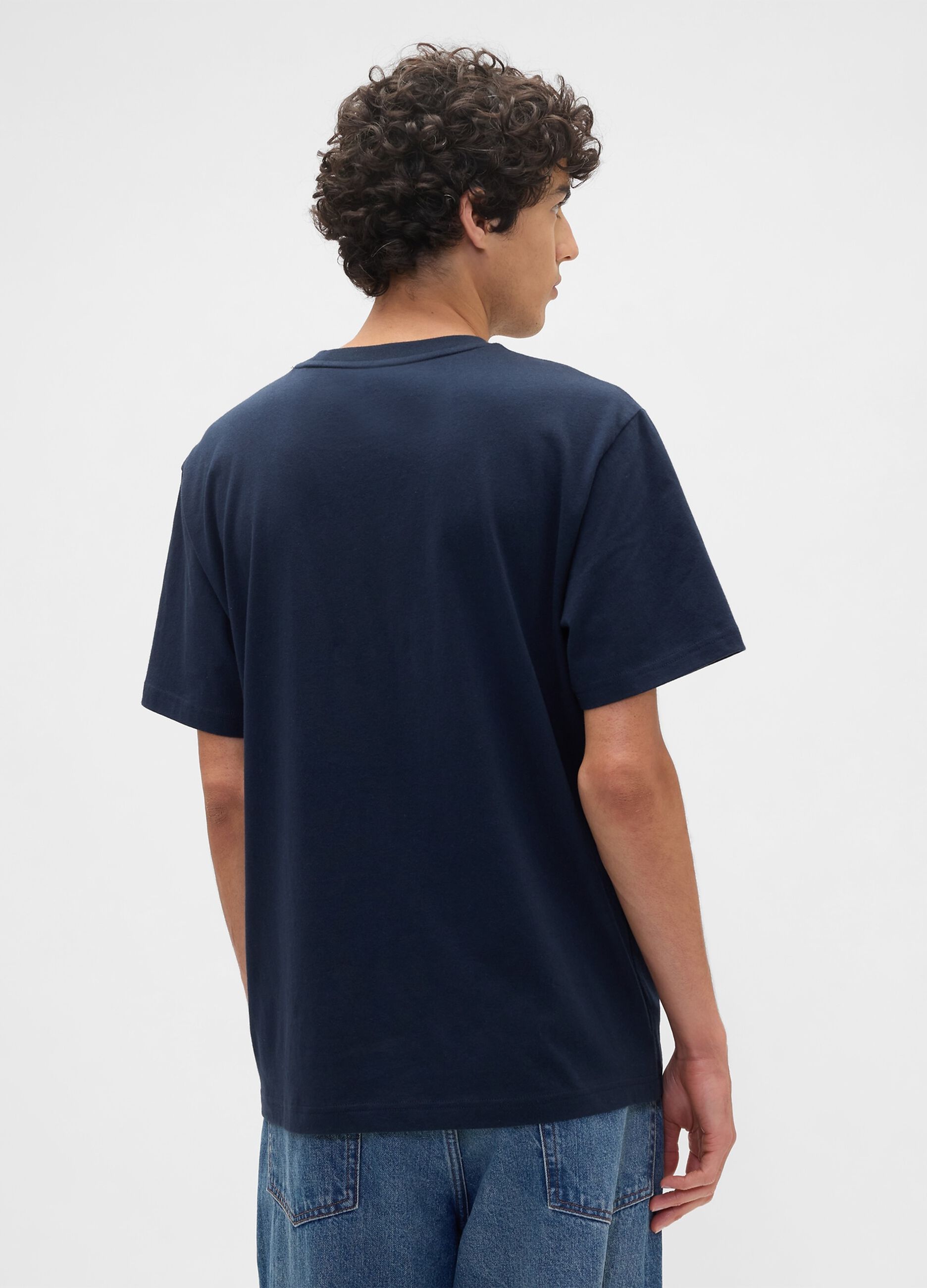 Pure cotton T-shirt with front print