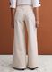 White stretch cotton wide-leg trousers_2