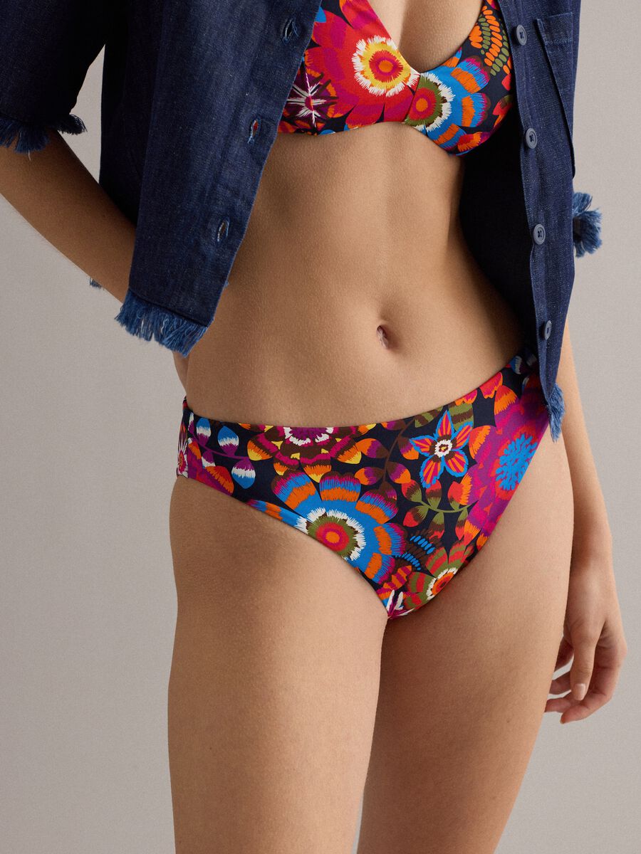 Multicolour stretch bikini bottoms_3