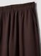 Braune Straight-Fit-Hose aus Viskose-Leinen-Mix_5