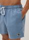 Blue swim shorts with drawstring waist_3