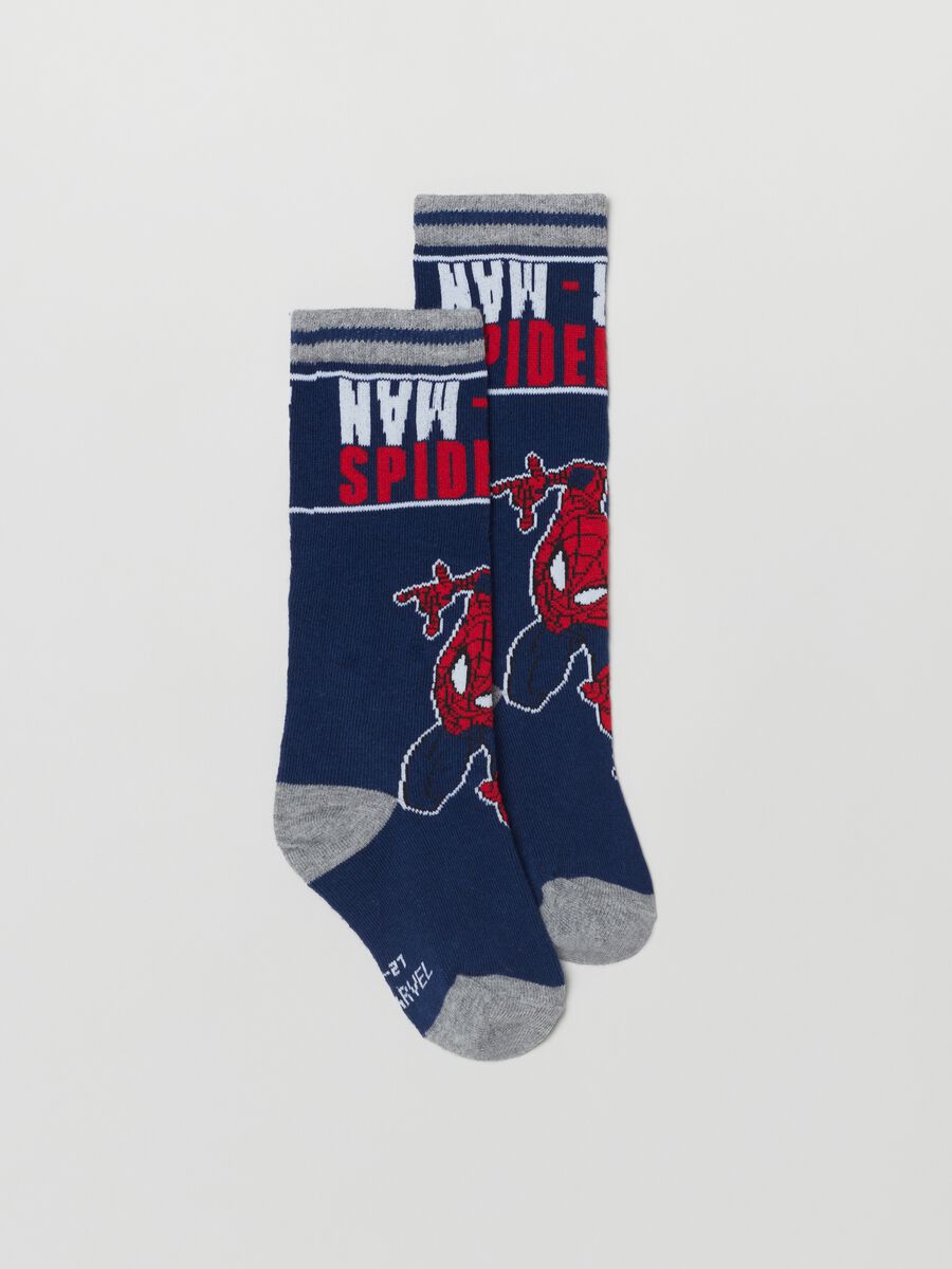 Two-pair pack socks with Spider-Man design_1