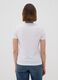 T-shirt bianca in puro cotone jersey e stampa cagnolino regular fit_3