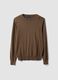 Brown Sweater in Pure Cotton_5
