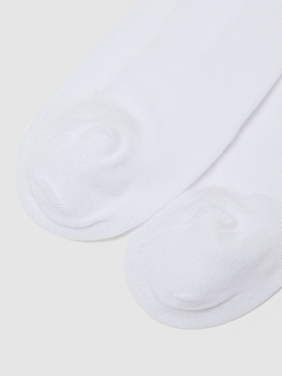 Tripack white ankle sports socks_2