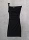 Black Asymmetrical Mini Dress_5