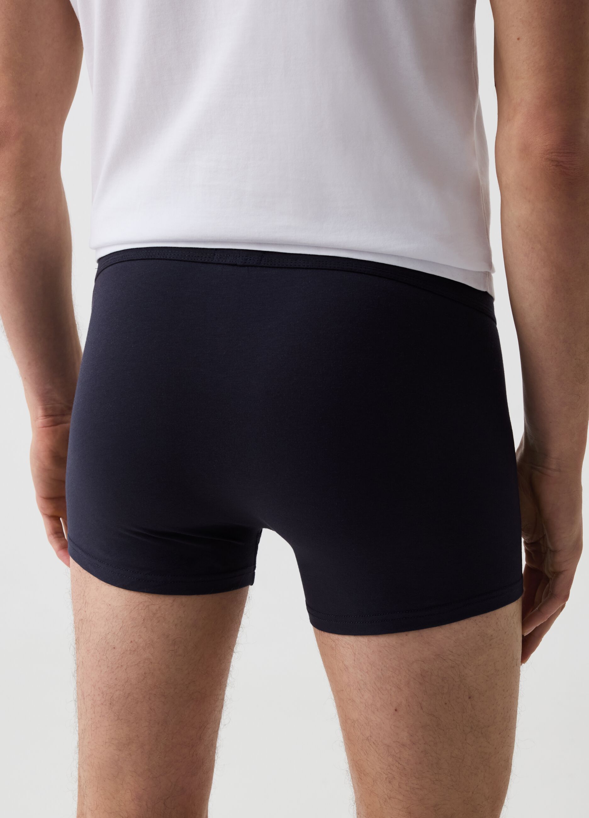 Two-pack boxer shorts in stretch Supima cotton