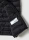 Black padded gilet for boys in regular fit with hood_3