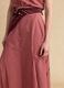 Pink cotton-linen blend skirt with openwork detailing_3