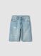 Boys&rsquo; light blue denim shorts, regular fit_0