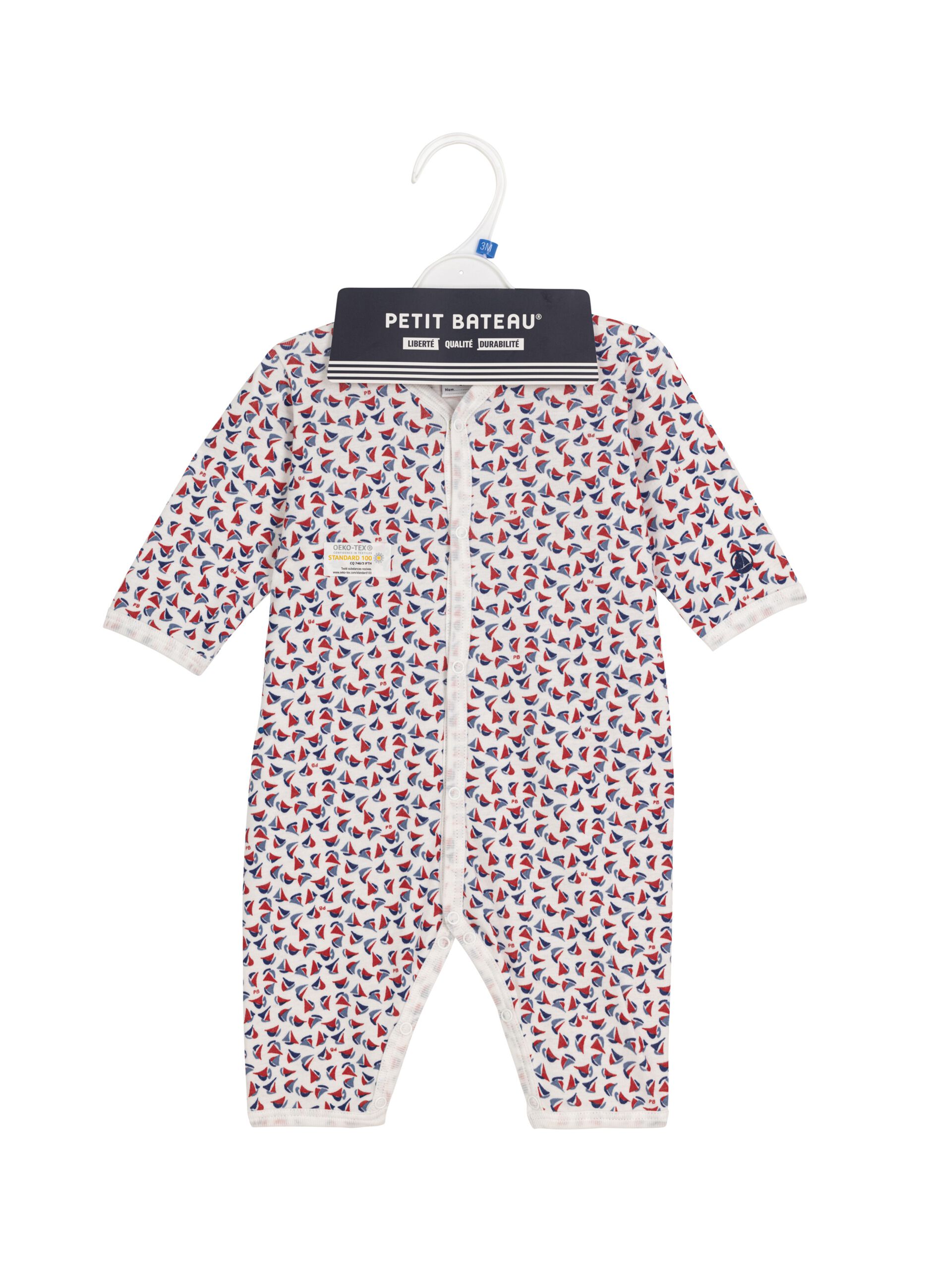 Onesie with sail boats