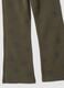 Green skinny-fit stretch cotton leggings_3
