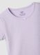 Bipack t-shirt viola in puro cotone organico girocollo_2