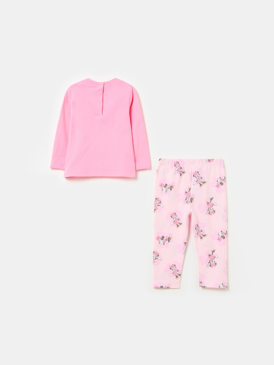Pijama de algodón orgánico con estampado Minnie_1