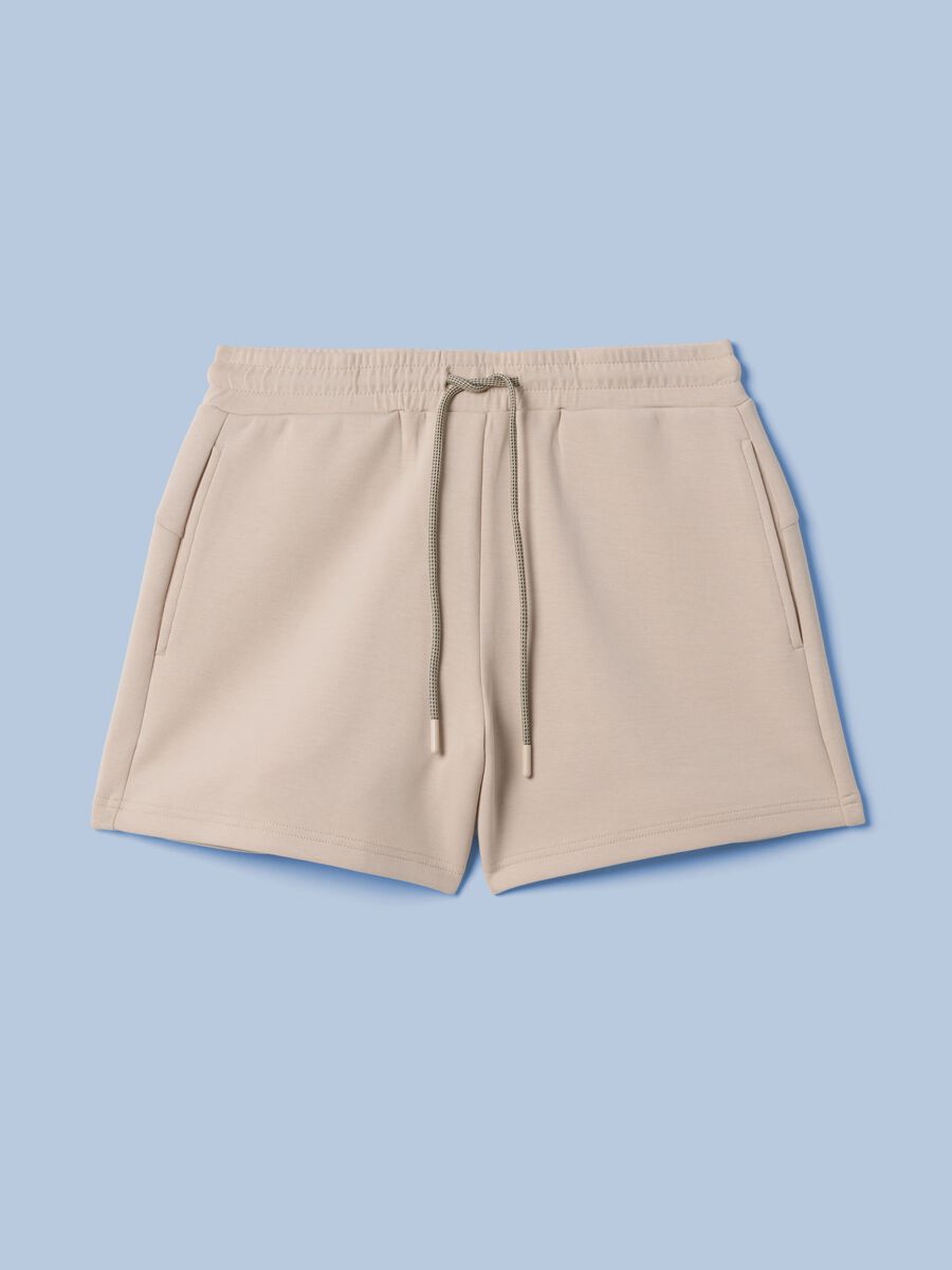 ALTAVIA SAILING Sport-Shorts in Beige aus Stretch-Baumwolle_4