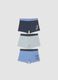 Tripack di boxer multicolor in cotone organico per bambino e ragazzo_0