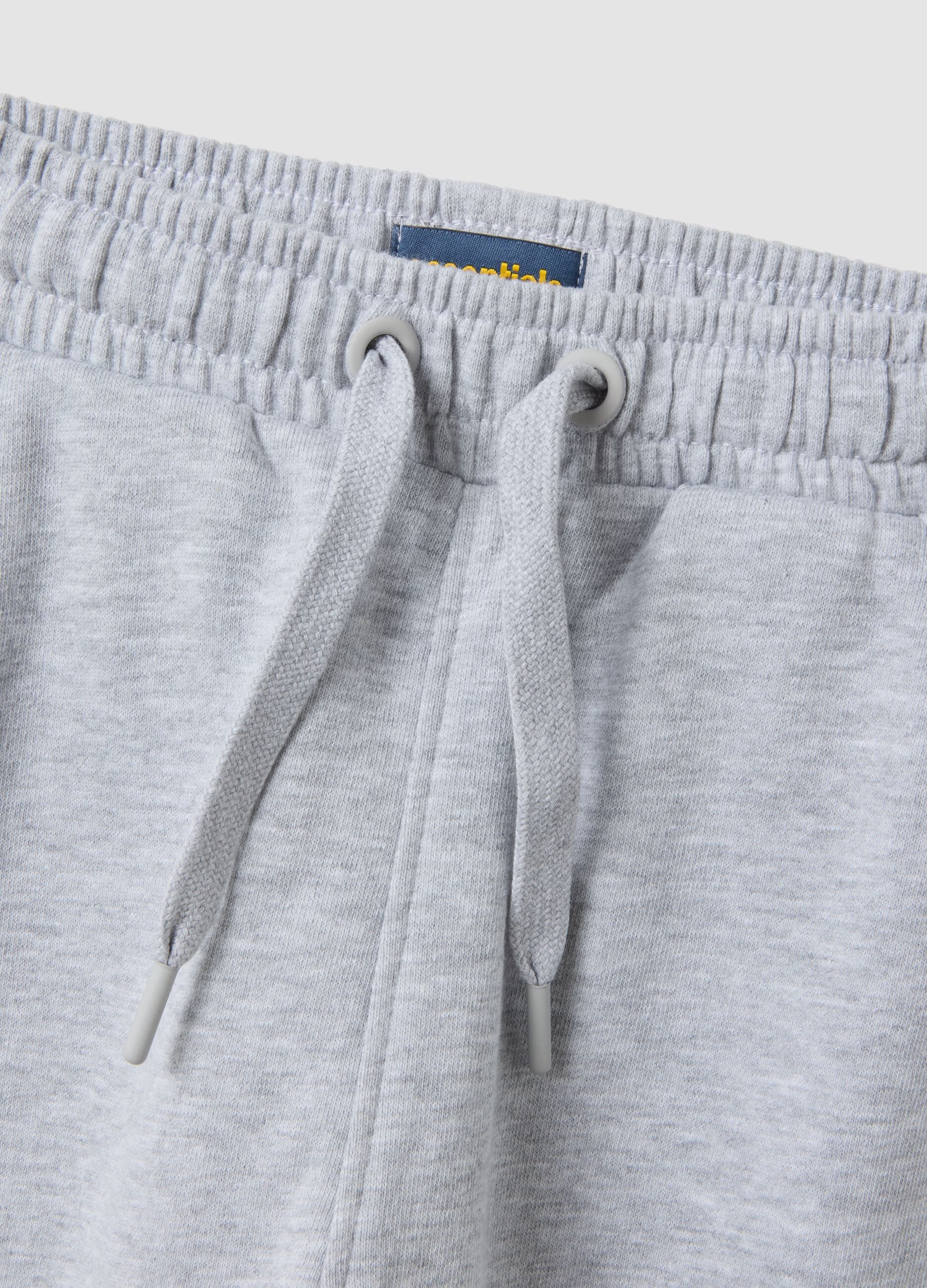Graue Jogginghose aus Bio-Baumwolle