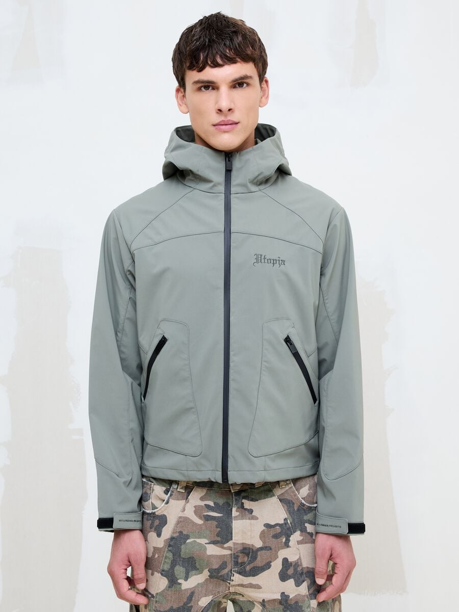 Military Green Shell Jacket_3