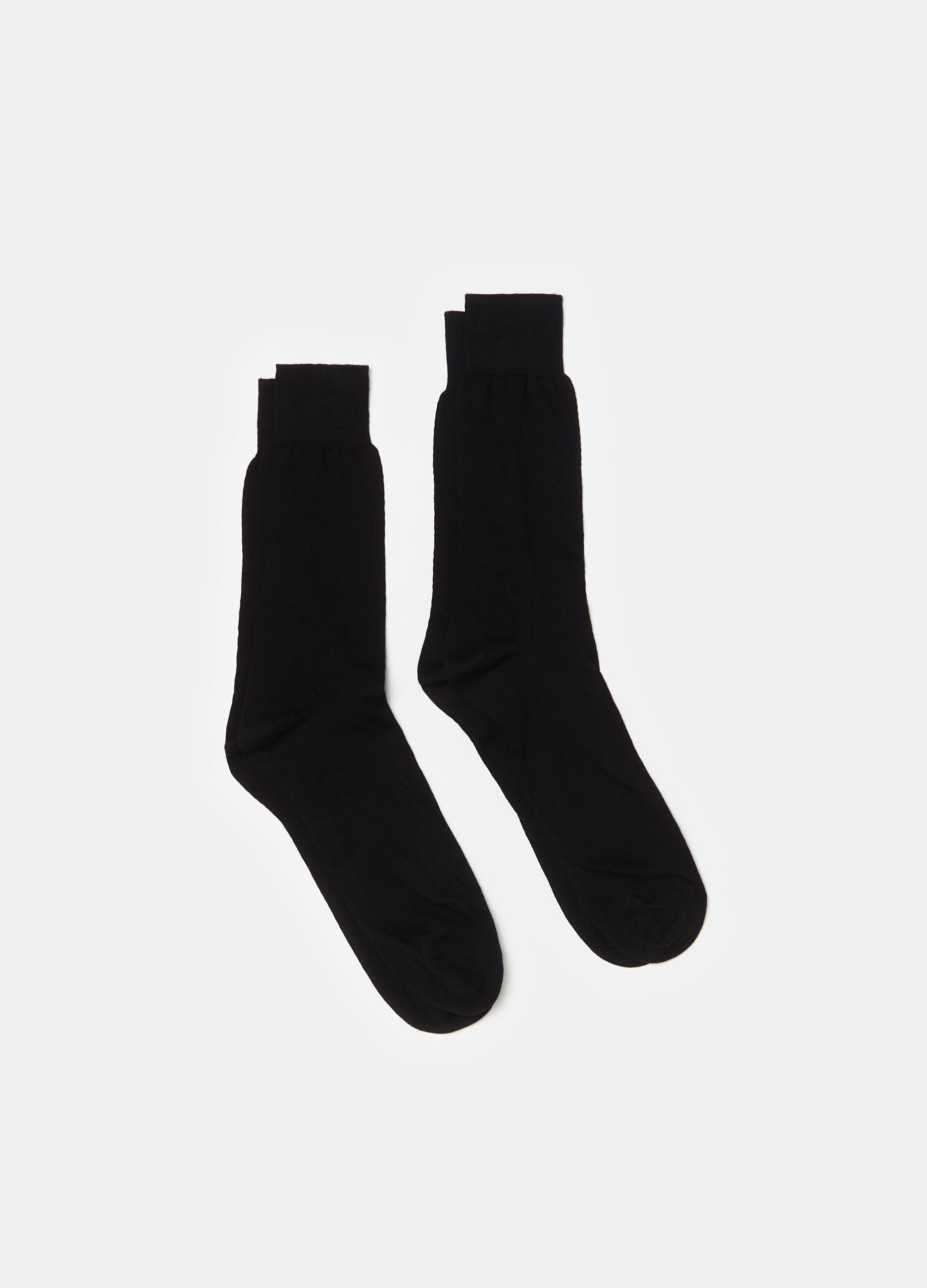 Two-pair pack short socks in organic cotton