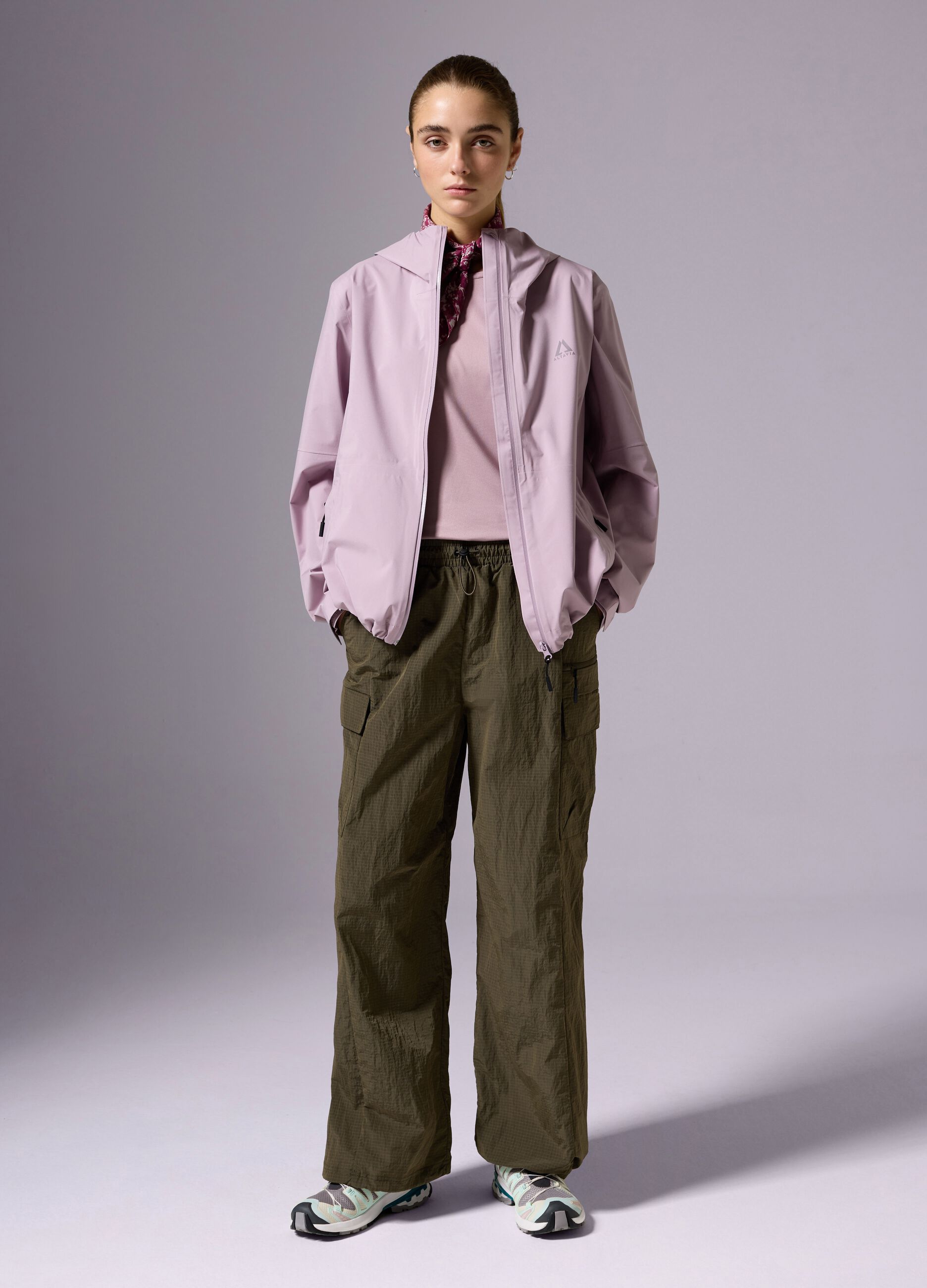 ALTAVIA WITH DEBORAH COMPAGNONI rain jacket