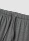 Grey cotton-viscose blend pyjama trousers_5