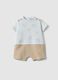 Multicolour pure cotton baby romper with embroidery_0