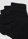 3er-Pack schwarze Sport-Kn&ouml;chelsocken aus Bio-Baumwolle_2