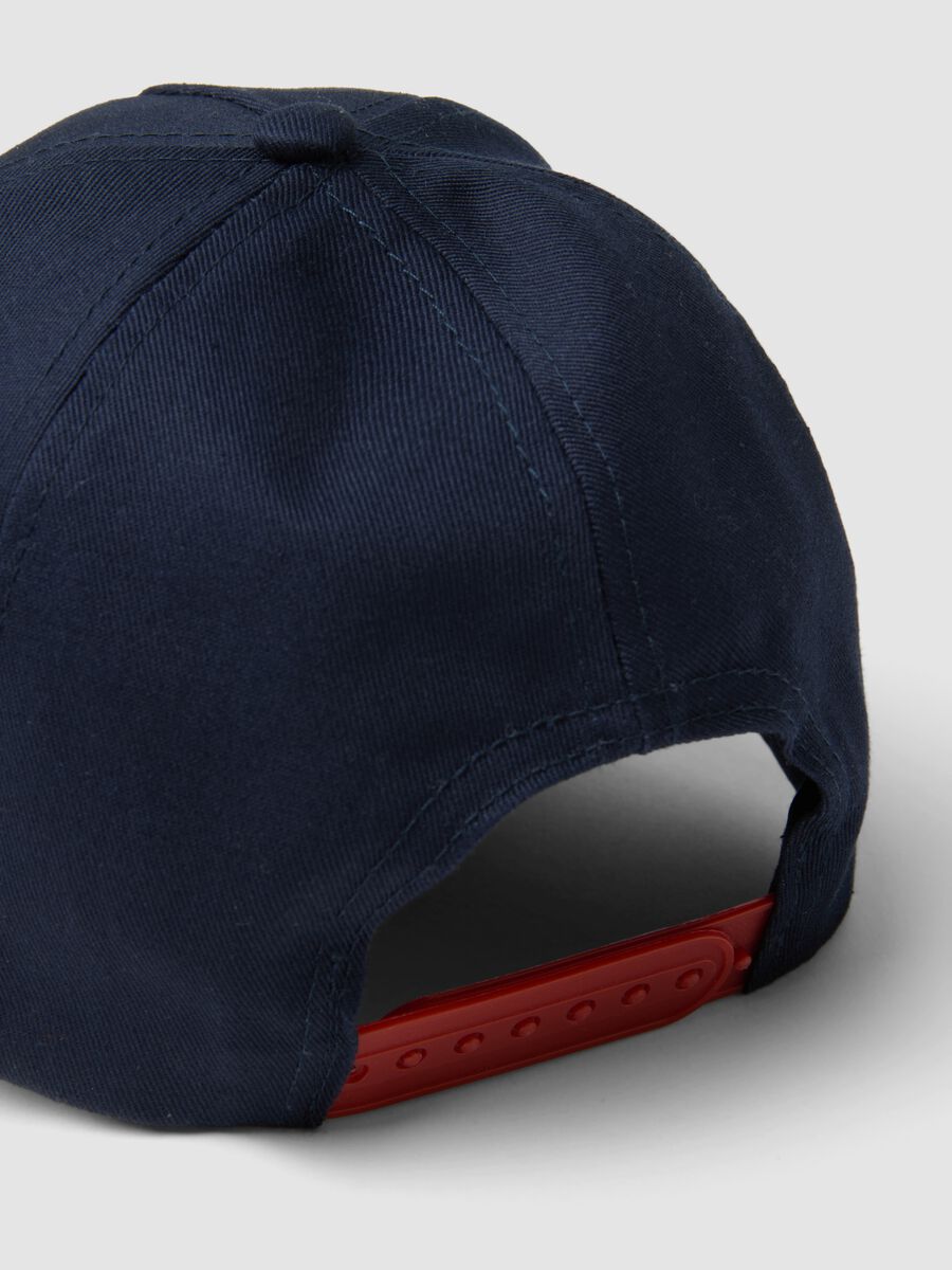 Multicolour pure cotton children's hat with Marvel logo_2