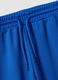 Blue and White Pure Cotton Set with Top and Shorts_3