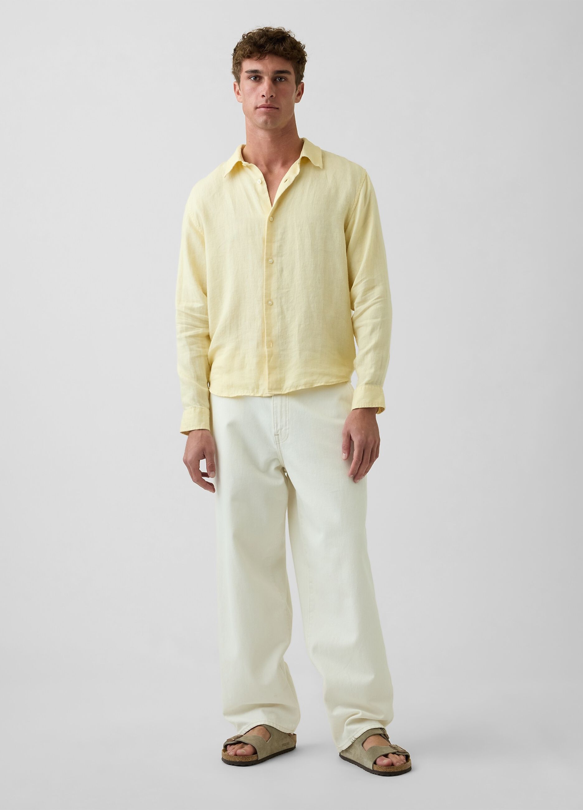 Pure linen shirt