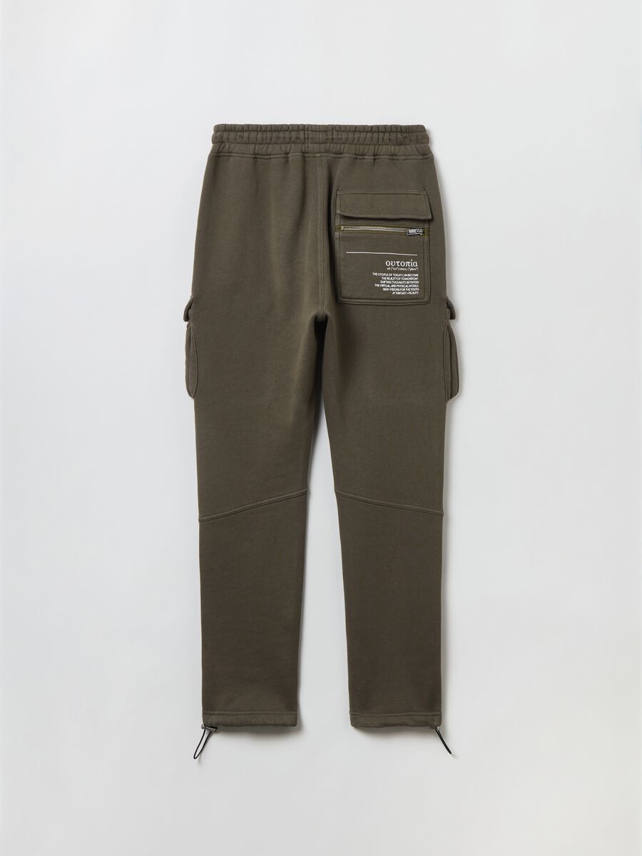 Military Green Cargo Joggers_6