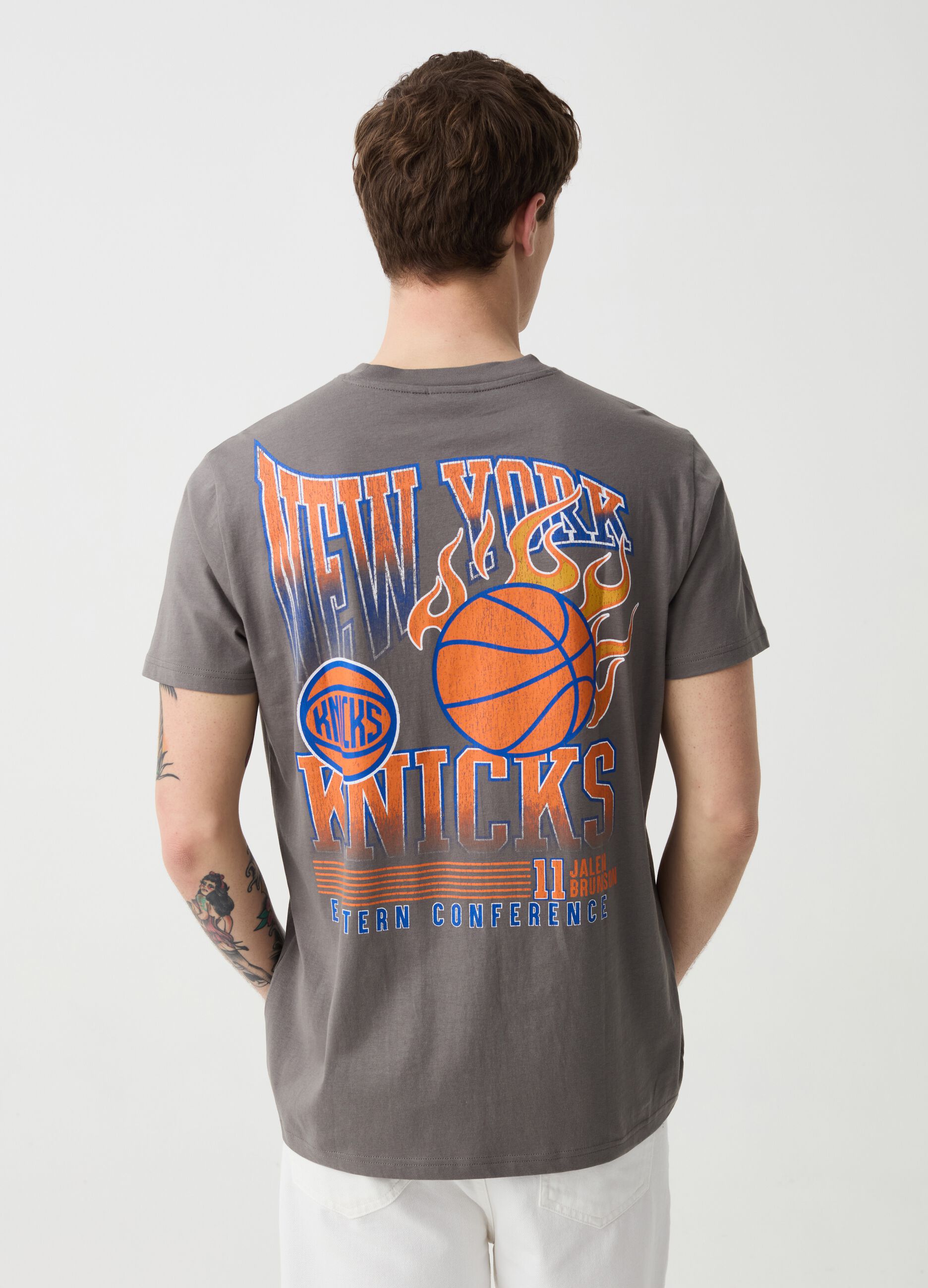 Camiseta con estampado NBA New York Knicks