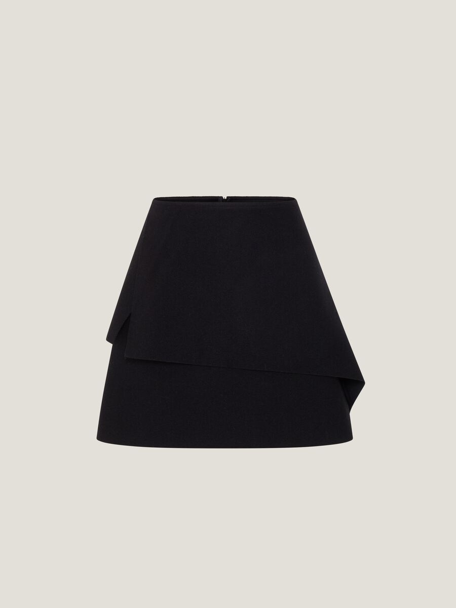 Miniskirt with flounce_4