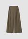Zelene palazzo hlače od mje&scaron;avine viskoze_0