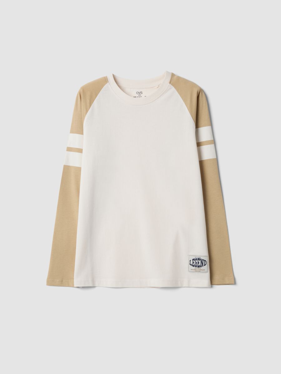White pure organic cotton crew-neck T-shirt_3