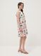 Sleeveless multicolour stretch-cotton dress with ruffle hem_2