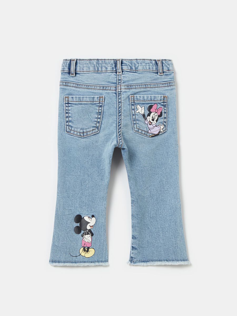 Jeans with Minnie and Mickey Mouse print_1