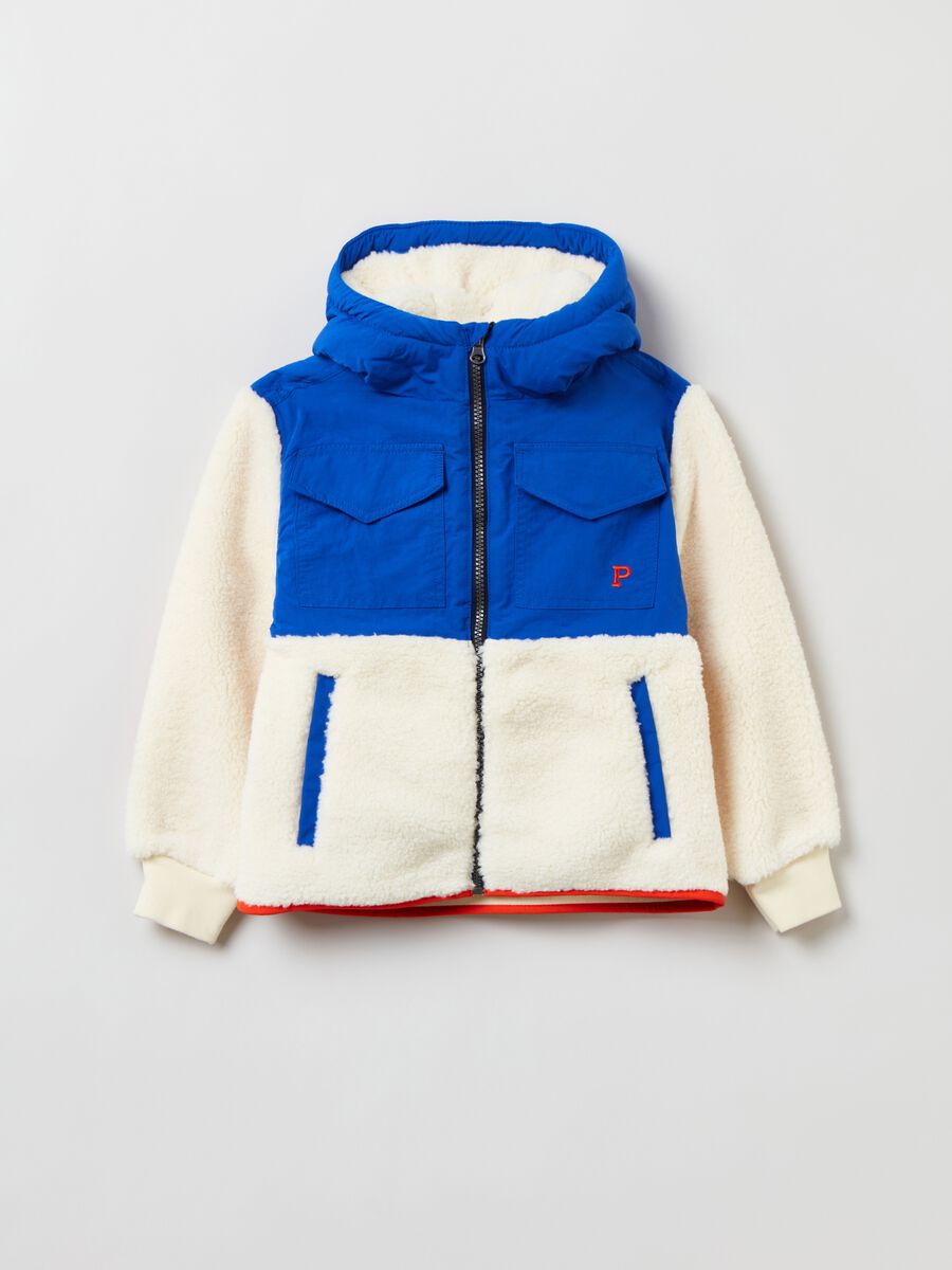 Sherpa jacket with hood_3