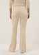 Umstands Flare-Hose Beige aus Stretch-Baumwolle_2