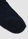 3er-Pack blaue Sportsocken in Kn&ouml;chelh&ouml;he aus Bio-Baumwolle_2