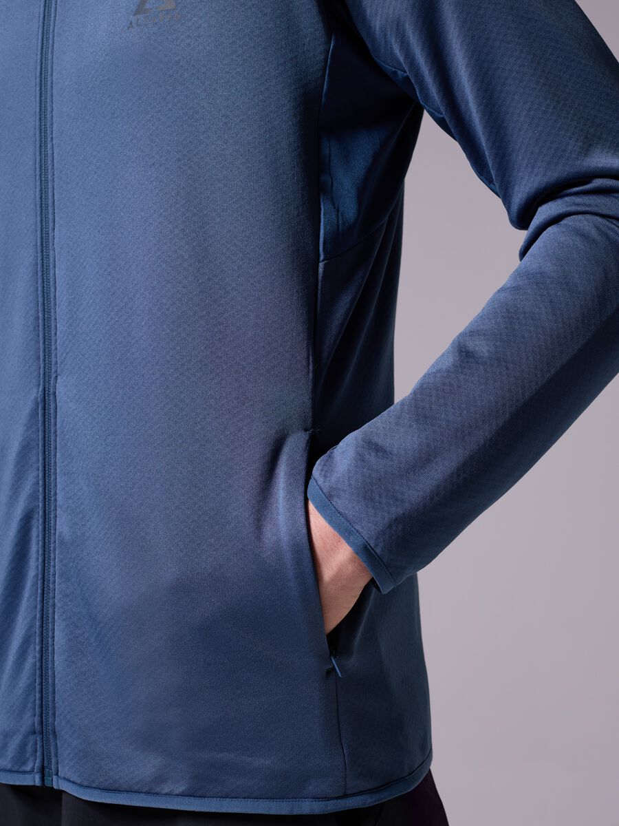 ALTAVIA WITH DEBORAH COMPAGNONI full-zip sweatshirt in technical fabric_2