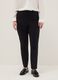 Black skinny viscose blend leggings_1