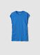 Blue pure cotton top_0
