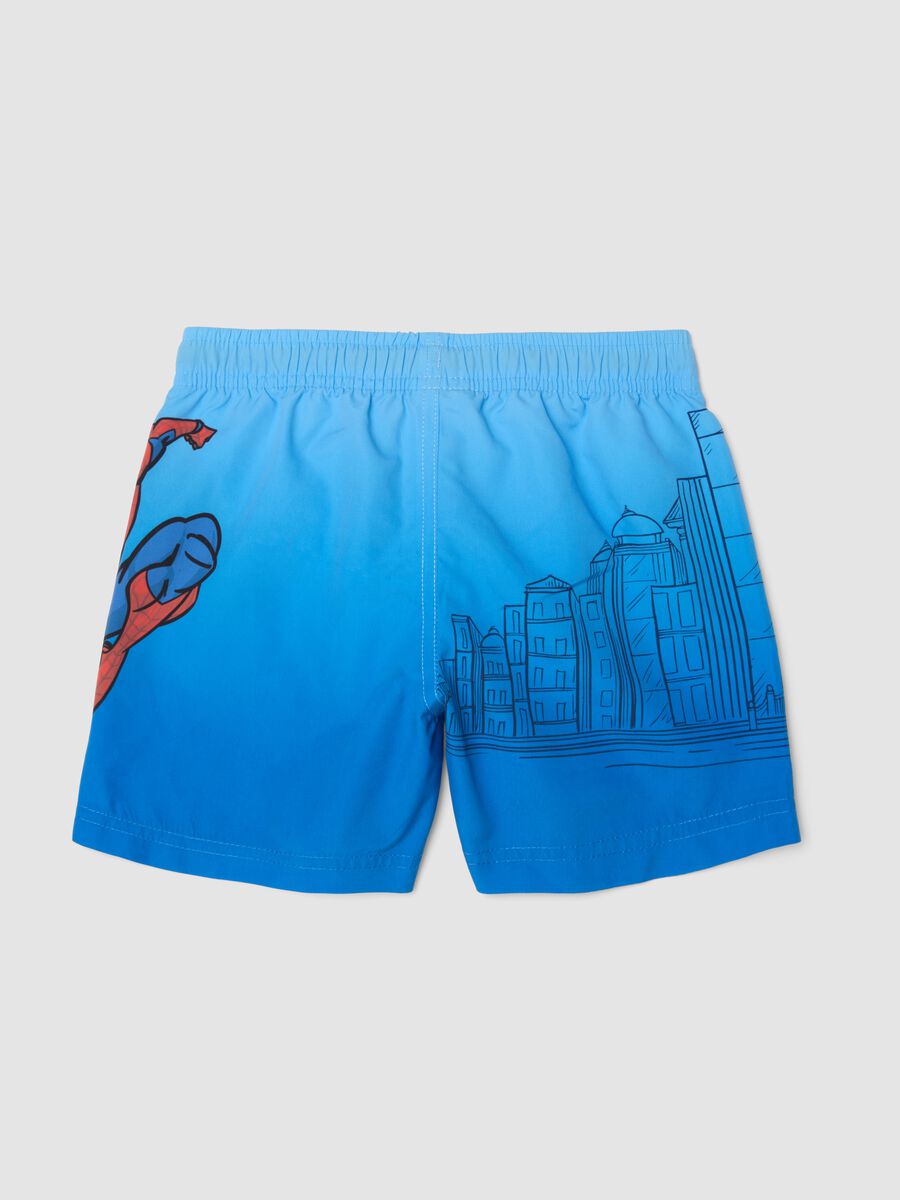 Cal&ccedil;&otilde;es de banho azuis com estampado do Spider-Man_1