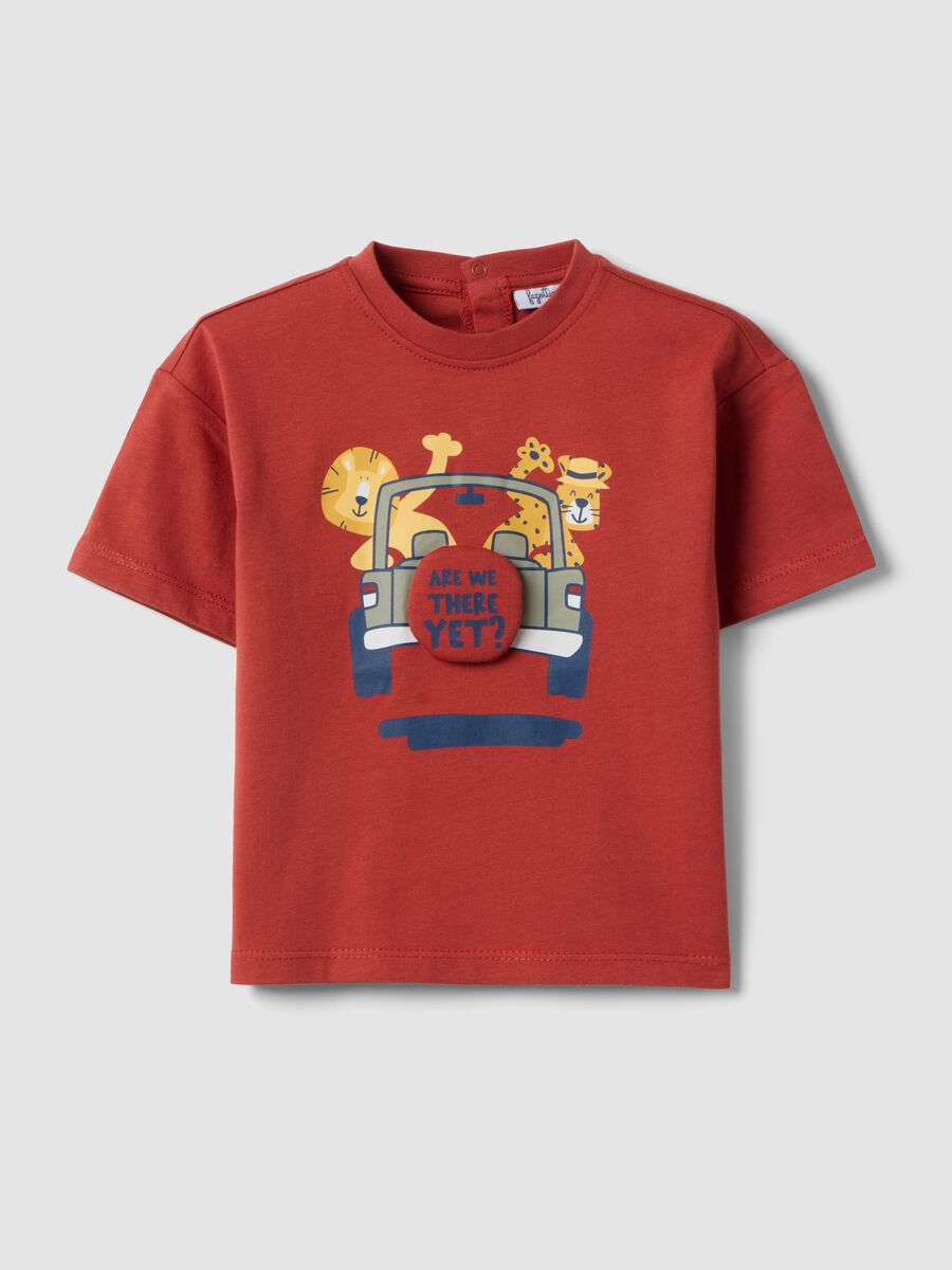 &Kappa;ό&kappa;&kappa;&iota;&nu;&omicron; &kappa;&omicron;&nu;&tau;&omicron;&mu;ά&nu;&iota;&kappa;&omicron; T-shirt &alpha;&pi;ό 100% &beta;&alpha;&mu;&beta;ά&kappa;&iota;_0