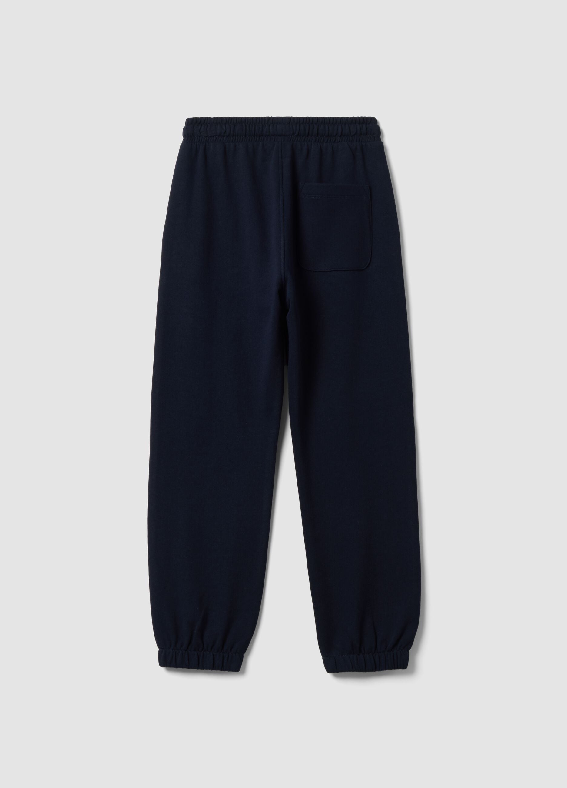 Blaue Jogginghose aus Bio-Baumwolle