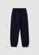 Blaue Jogginghose aus Bio-Baumwolle_1