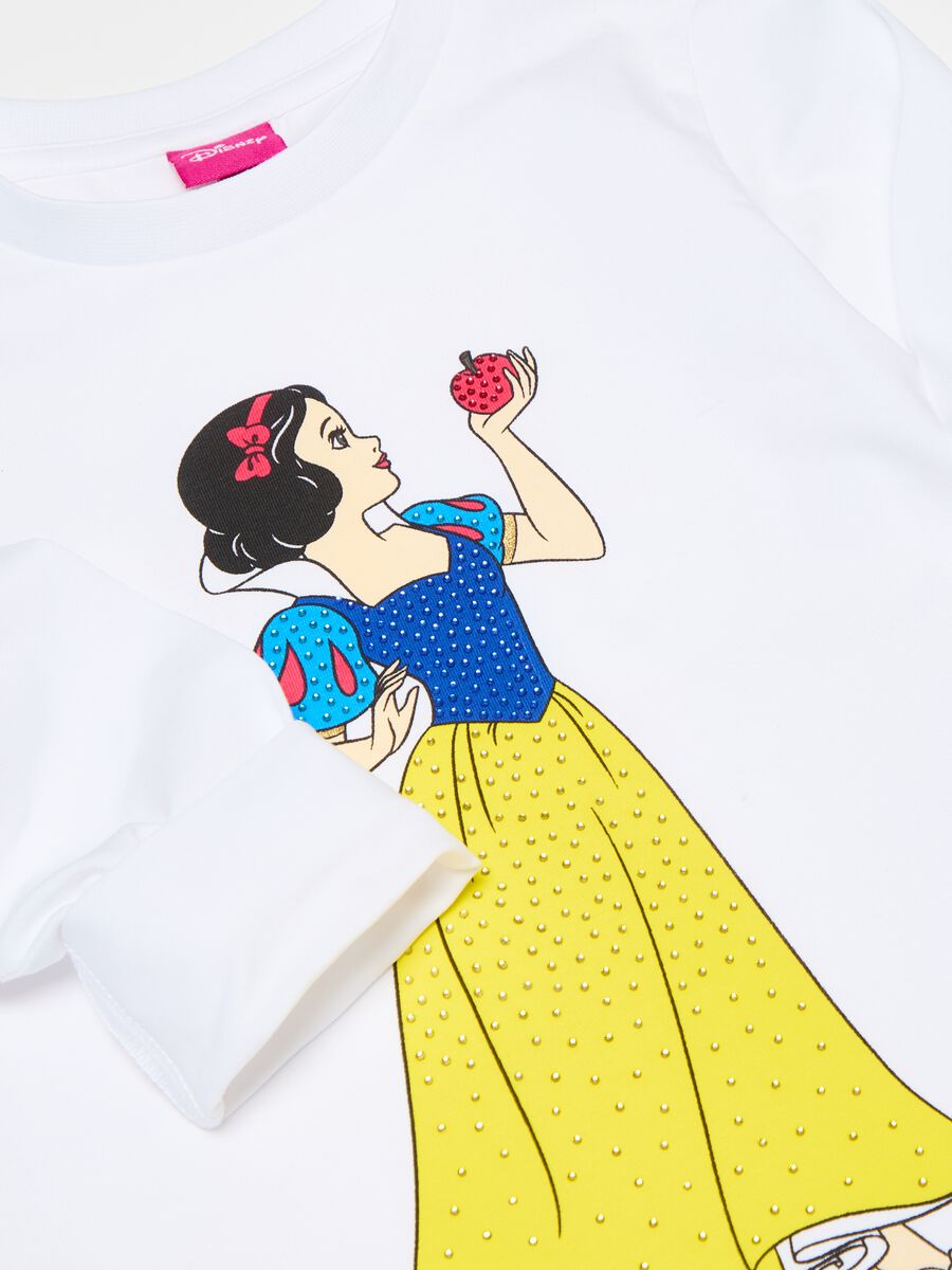 T-shirt with long sleeves and Snow White print_2