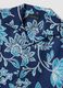 Men&rsquo;s organic cotton blue short-sleeve shirt with floral print_1