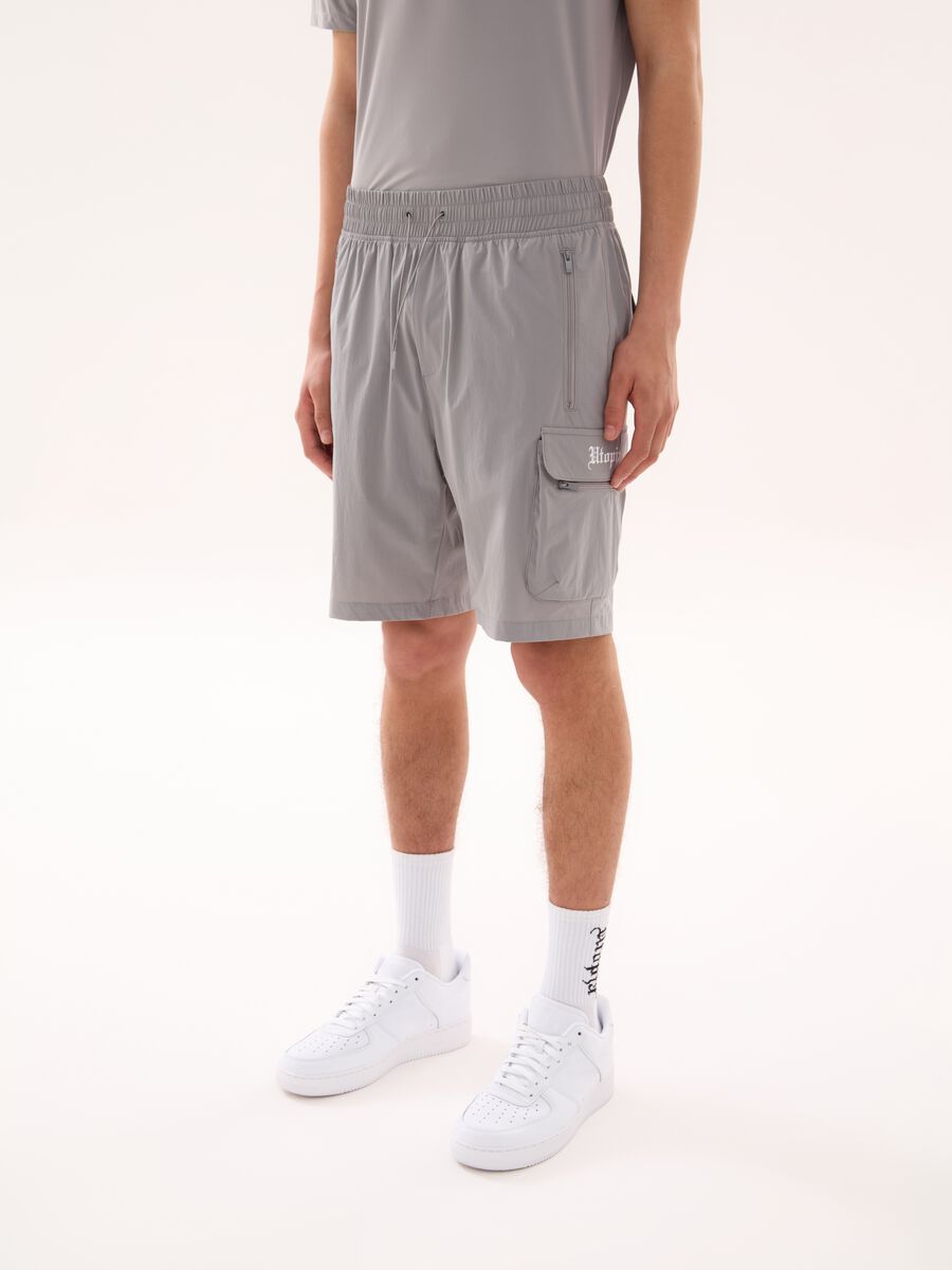 Cargo Shorts Grey_1